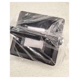 ARISTA Recessed Toilet Paper Holder with Mounting Plate in Matte Black