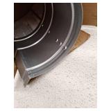 ARISTA Recessed Toilet Paper Holder with Mounting Plate in Matte Black