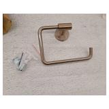 Amerock Bh26541 Arrondi 6-7/16  Wall Mounted Towel Ring - Bronze