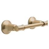 Delta Chamberlain Wall Mount Pivot Arm Toilet Paper Holder Bath Hardware Accessory in Champagne Bronze