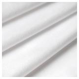Water Repellent Fabric Shower Curtain Liner  White - Zenna Home