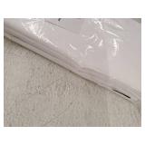 Water Repellent Fabric Shower Curtain Liner  White - Zenna Home