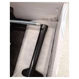 BWE Waterfall Single Hole Single-Handle Low-Arc Bathroom Faucet With Supply Line In Polished Chrome