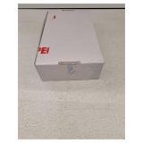 BWE Waterfall Single Hole Single-Handle Low-Arc Bathroom Faucet With Supply Line In Polished Chrome