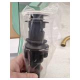 Forious pro 4 in. Centerset Double Handle Bathroom Faucet with Pop-Up Drain in Gold