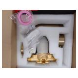 Sumerain Brushed Gold Shower System