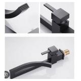 Modern Black Single Handle Bathroom Faucet