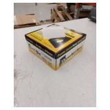 4 in. Powder Coated Steel Black Dryer Vent