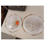 TruAire 16n. Round Air Diffuser 800-12 - lot of 2