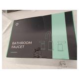 Forious Matte Black Bathroom Faucet Set