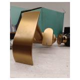 Modern Brushed Gold Waterfall Bathroom Faucet
