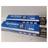 210 20 in. x 25 in. x 4 in. MERV 11 FPR 12 Pleated Filter For Air Cleaner Models 1210/1620/2210/2216/3210/4200 - Lot of 2