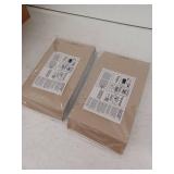 12 in. x 6 in. 1-Way Steel Adjustable Wall/Ceiling Register in White, 2 Pack