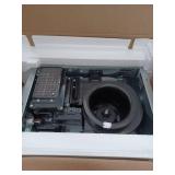 Whisper Cozy DC 80/110 CFM Pick-A-Flow Ceiling Bathroom Exhaust Fan/Heater with Flex-Z-Fast Easy Install Bracket