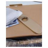 Motion Activated Single-Handle Pull-Down Sprayer Kitchen Faucet in Champagne Gold