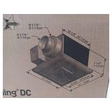 Panasonic WhisperCeiling DC fan with LED lights, Pick-A-Flow Speed Selector 50, 80 or 110 CFM and Flex-Z Fast Install Bracket