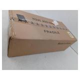 Modern Luxury 21 in. 3-Light Gold Bathroom Vanity Light with Crystal Shade