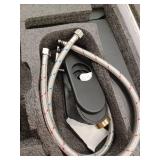 Waterfall Single Hole Single Handle Bathroom Vessel Sink Faucet With Drain Assembly in Matte Black