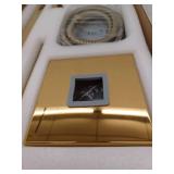 Single-Handle Freestanding Floor Mount Roman Tub Faucet Bathtub Filler with Hand Shower in. Brushed Gold