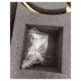 5-Piece Bath Hardware Set with Towel Ring Toilet Paper Holder Towel Hook and Towel Bar in Brushed Gold