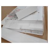 RiverRidge Home Somerset Collection 2-Door Bathroom Storage Wall Cabinet with 1 Open Shelf and 2 Interior Shelves, White