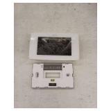 Emerson - Sensi Touch Smart Programmable Wi-Fi Thermostat-Works with Alexa, C-Wire Required - White