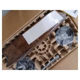 Altura 68 in. Matte Black Ceiling Fan with Downrod, Remote Control and Reversible DC Motor; Light Kit Compatible