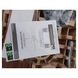 Altura 68 in. Matte Black Ceiling Fan with Downrod, Remote Control and Reversible DC Motor; Light Kit Compatible