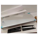 Kohler 15 x 36 in. Catalan Aluminum Single-Door Medicine Cabinet with 107 deg Hinge - Satin Anodized Aluminum