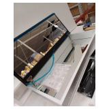 Kohler 15 x 36 in. Catalan Aluminum Single-Door Medicine Cabinet with 107 deg Hinge - Satin Anodized Aluminum