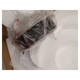 Alexia 25  Abstract Integrated LED Metal Adjustable Pendant  Black