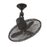 Home Decorators AL14-22-NI Bentley III 22  Oscillating Natural Iron Ceiling Fan