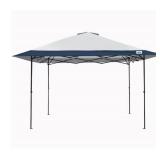 E-Z UP 13x13 ONE-UP Instant Canopy Tent - Pop Up Outdoor Shade Tent with Vented Top, Adjustable Height & Roller Bag