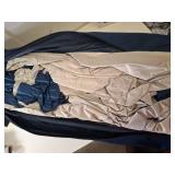 E-Z UP 13x13 ONE-UP Instant Canopy Tent - Pop Up Outdoor Shade Tent with Vented Top, Adjustable Height & Roller Bag