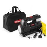 Hyper Tough DC 12V Heavy Duty Direct Drive Digital Tire Inflator with Detachable LED Light