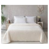 Mainstays Faux Fur Sherpa Blanket Comforter Throw