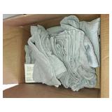 Mainstays 10 Piece Towel Set with Upgraded Softness & Durability, Grey