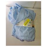 Mainstays Basic Value Recycled Microfiber Bed Sheet Set  Queen  Blue  4 Piece