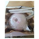 Mainstays 71\" Silver Floor Lamp, Modern Design