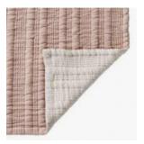 Better Homes & Gardens Luxury Gauze Reversable Cotton Polyester Bed Blanket full/queen