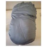 Allswell Soft & Silky 4-Piece Blue Illusion Viscose from Bamboo Sateen Bed Sheet Set  King