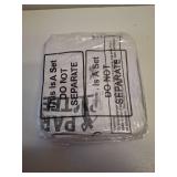 Hahafelt 2 Pcs Large Golf Towels 22 x 44 Inches Embroidered Cotton Caddy Towel White Camping Sport Lover Birthday Gifts for Golf Bags Club Man Father Day Retirement Present