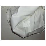 WOMENS 3D FLOWER DREES WHITE SIZE S