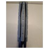 Mainstays Space-Saving 2-Tier Steel Tripod Hanging Clothes Drying Rack  Blue/Silver