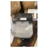 Premium Countertop Ice Maker, Soft Chewable Nugget Ice, 35 lbs/24H, One-Touch Operation, Self-Cleaning, Portable Ice Machine with Scoop for Home, Kitchen, Office, Bar, RV & More (Silver) - Retail: