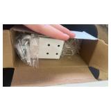 SEEYE 2 Inch Faux Wood Blinds for Indoor Windows with Crown Valance, Cordless Room Darkening Window Blind, 46\" W x 48\" H, Horizontal Wooden Shades for Bedroom, Kitchen, Office, Doors, White - Retail