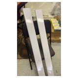 Ceiling curtain track, heavy duty curtain track, double row track in three colors and multiple sizes, suitable for bedroom/living room/window/hotel, room divider track, Pack of 2 - Retail: $126