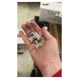 Ceiling curtain track, heavy duty curtain track, double row track in three colors and multiple sizes, suitable for bedroom/living room/window/hotel, room divider track, Pack of 2 - Retail: $126