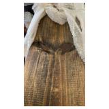 Modern Timber Craft Reclaimed Wood Fireplace Mantel Shelf - Retail: $368