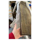 Modern Timber Craft Reclaimed Wood Fireplace Mantel Shelf - Retail: $368